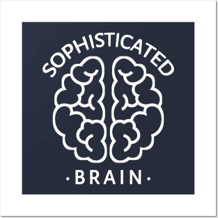 Sophisticated Brain Posters and Art